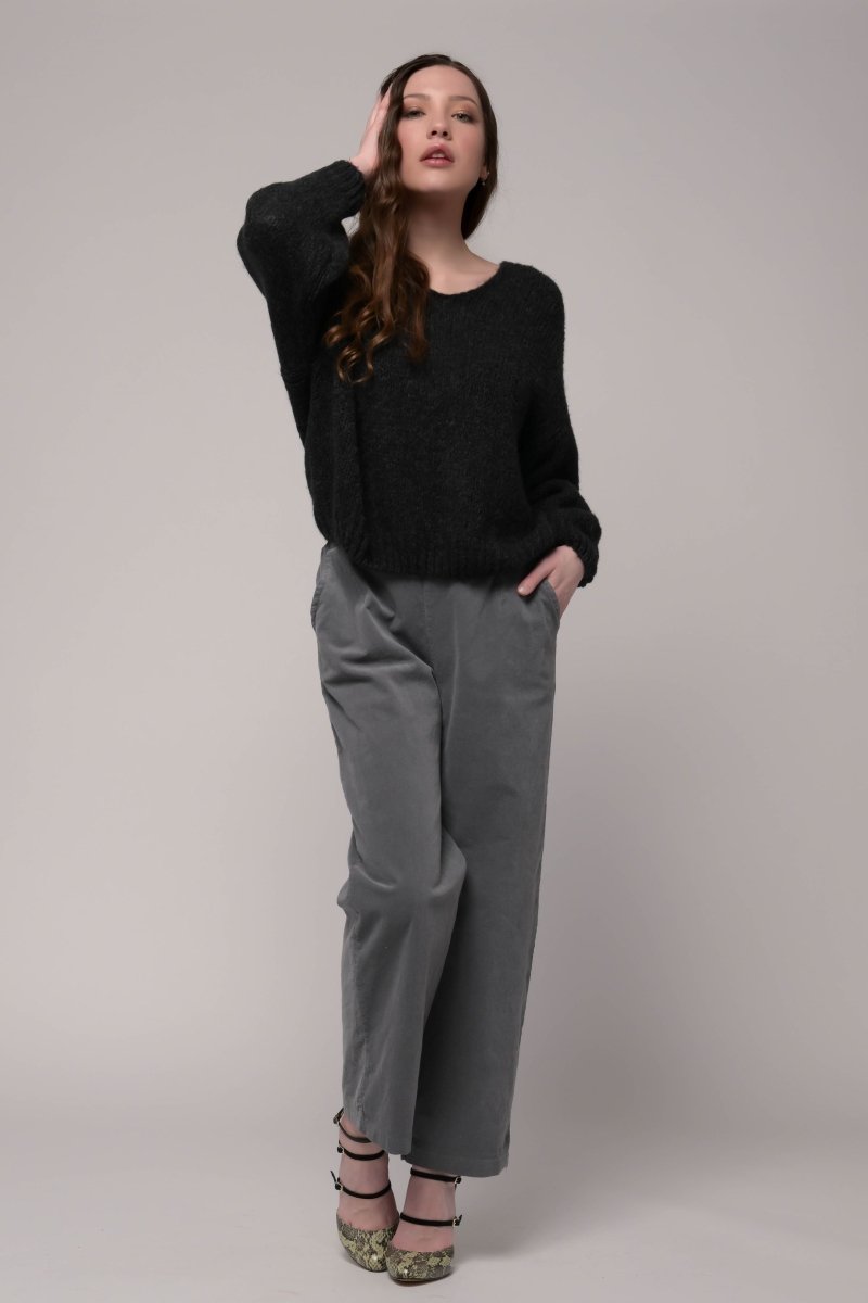 Euro Super Soft Sweater Top - Breathable Naturals | Glam & Fame Clothing