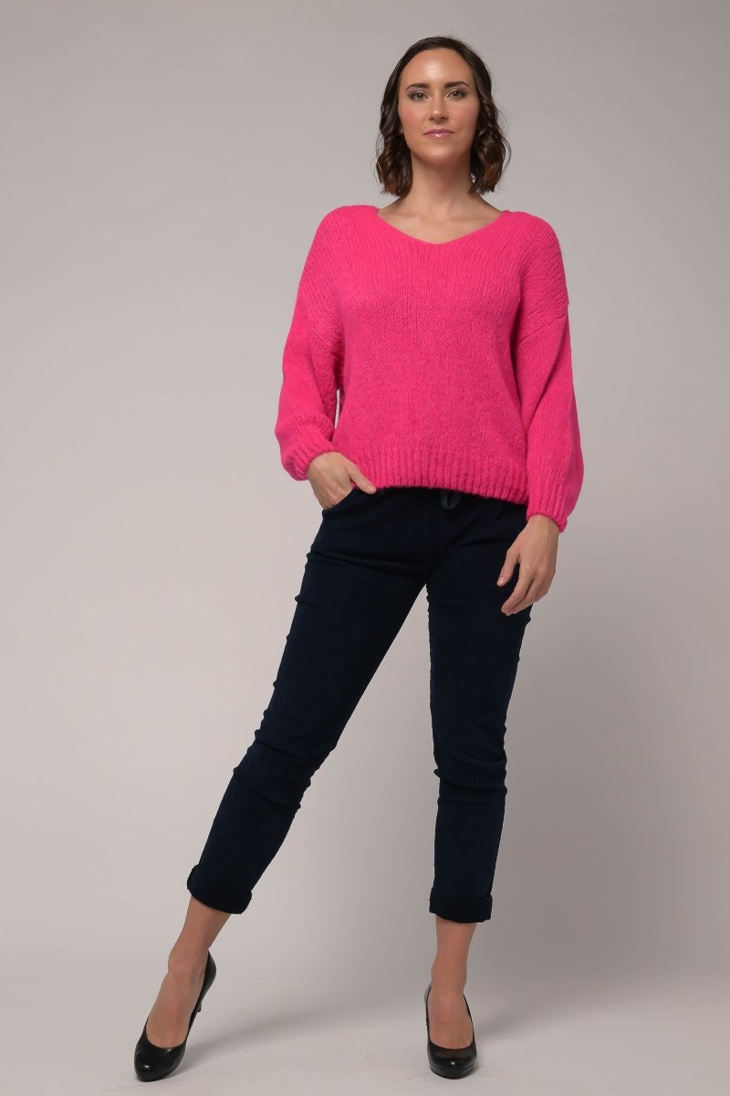 Euro Super Soft Sweater Top - Breathable Naturals | Glam & Fame Clothing