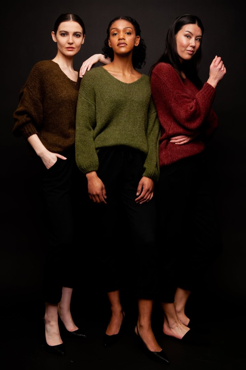 Euro Super Soft Sweater Top - Breathable Naturals | Glam & Fame Clothing