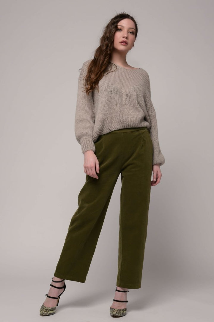 Euro Super Soft Sweater Top - Breathable Naturals | Glam & Fame Clothing