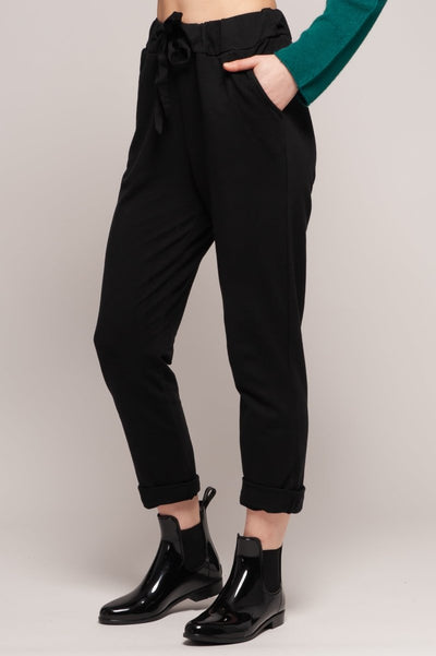 Euro Knit Classic Pant - Breathable Naturals | Glam & Fame Clothing