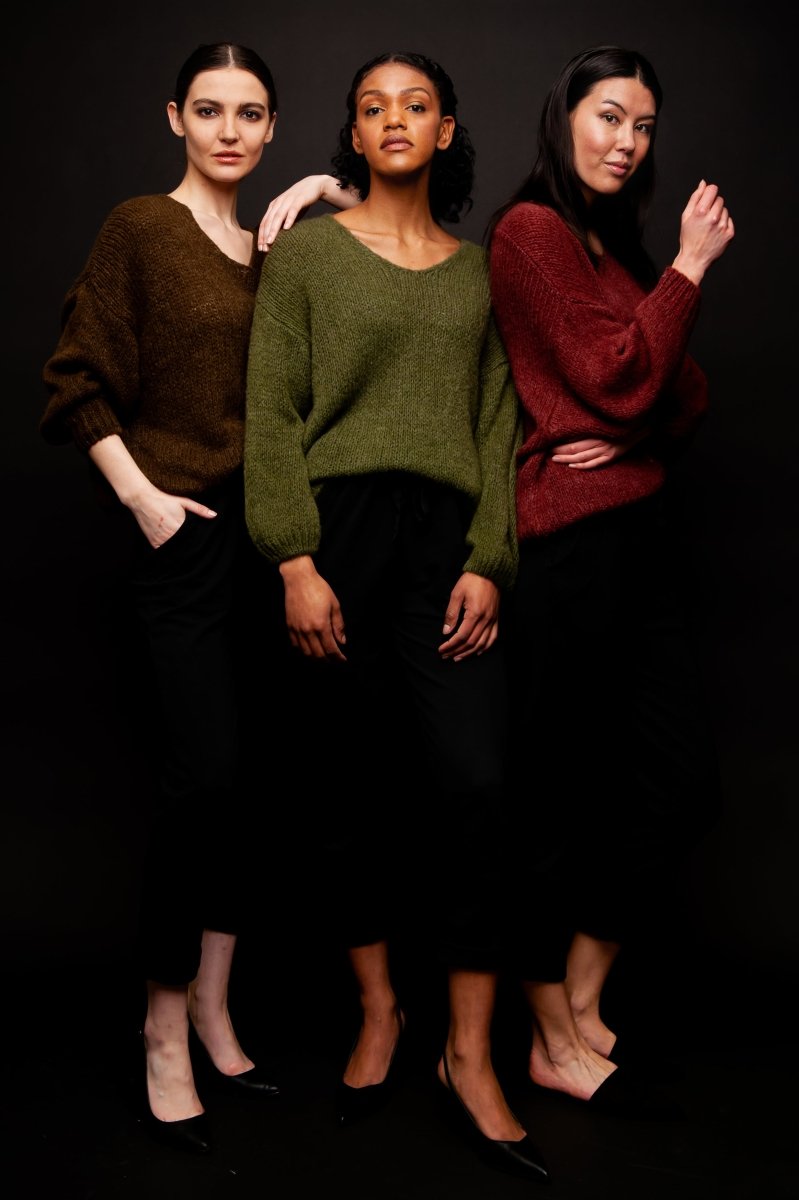 Euro Super Soft Sweater Top - Breathable Naturals | Glam & Fame Clothing