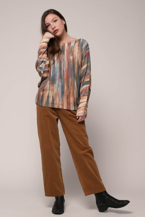 Euro Wool Blend Art Top