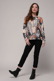 Euro Wool Blend Art Top