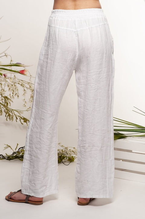 Euro Linen Pant Classic Cut - Breathable Naturals | Glam & Fame Clothing