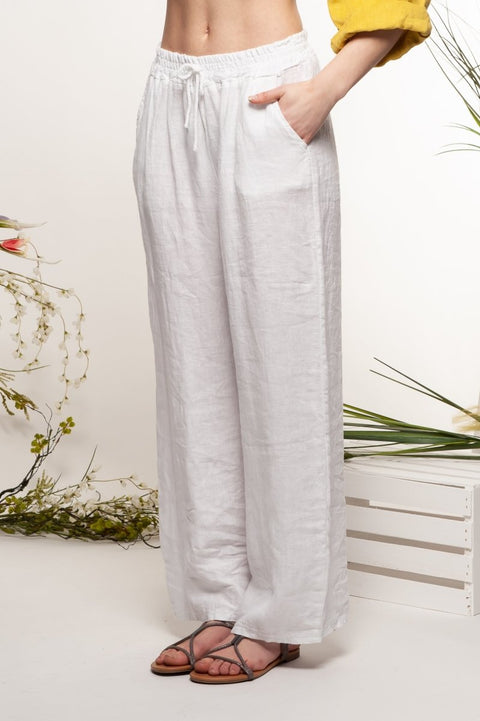 Euro Linen Pant Classic Cut - Breathable Naturals | Glam & Fame Clothing