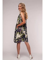 European Linen Sheath Dress - Breathable Naturals | Glam & Fame Clothing