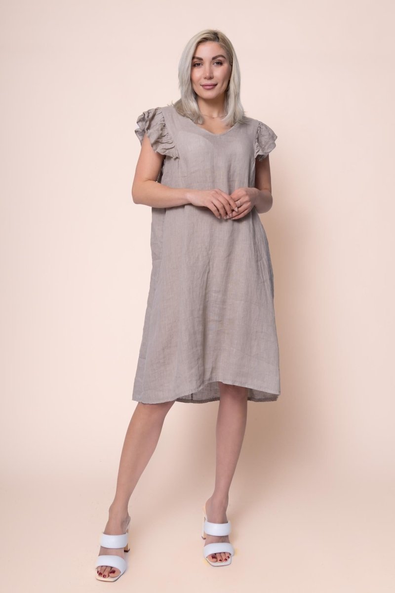 Linen Dress - OS11229-40 Made in Italy