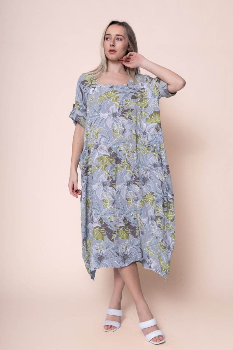 Linen Dress - OS18311-83