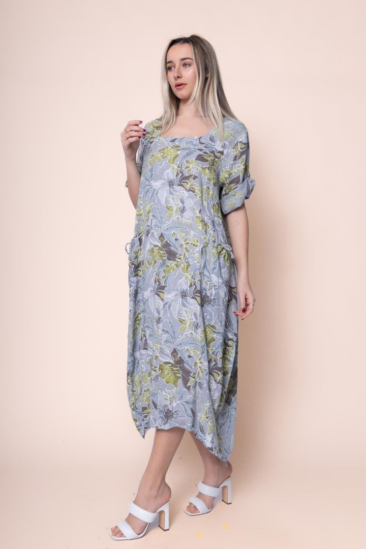 Linen Dress - OS18311-83