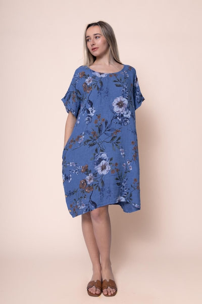 Linen Dress - OS18808-57
