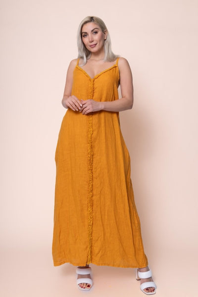 Linen Dress - OS13409-135 Made in Italy