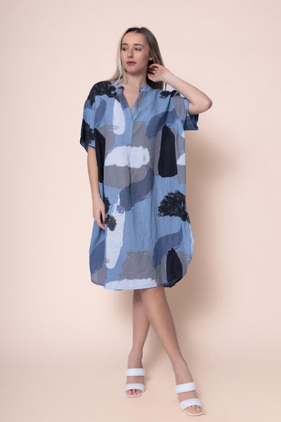Linen Dress - OS1433-56